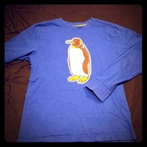 Long sleeve penguin tee